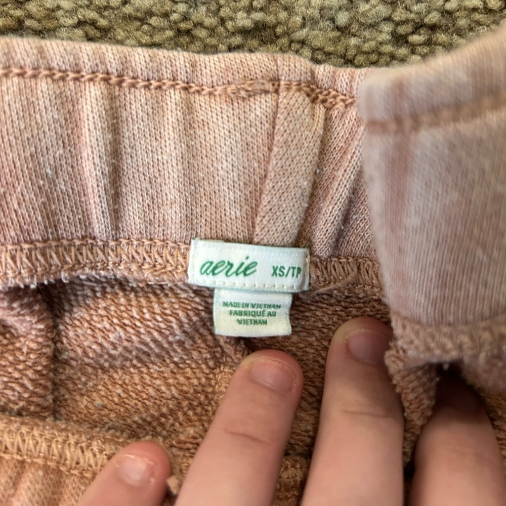 Dusty Rose Drawstring Jogger - Picture 4 of 5